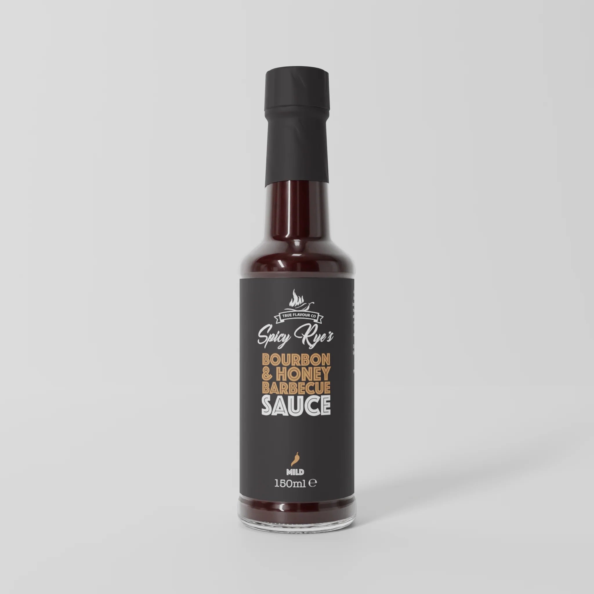 Bourbon & Honey Barbecue Sauce | 150ml | Spicy Rye's - One Stop Chilli Shop