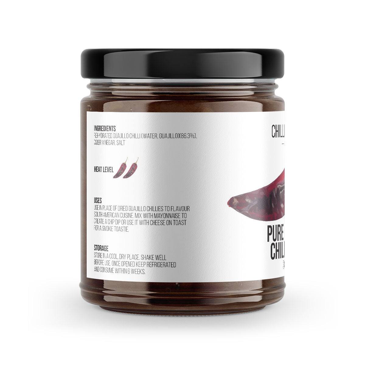 Pure Guajillo Puree | 300g | Chilli Mash Company - One Stop Chilli Shop