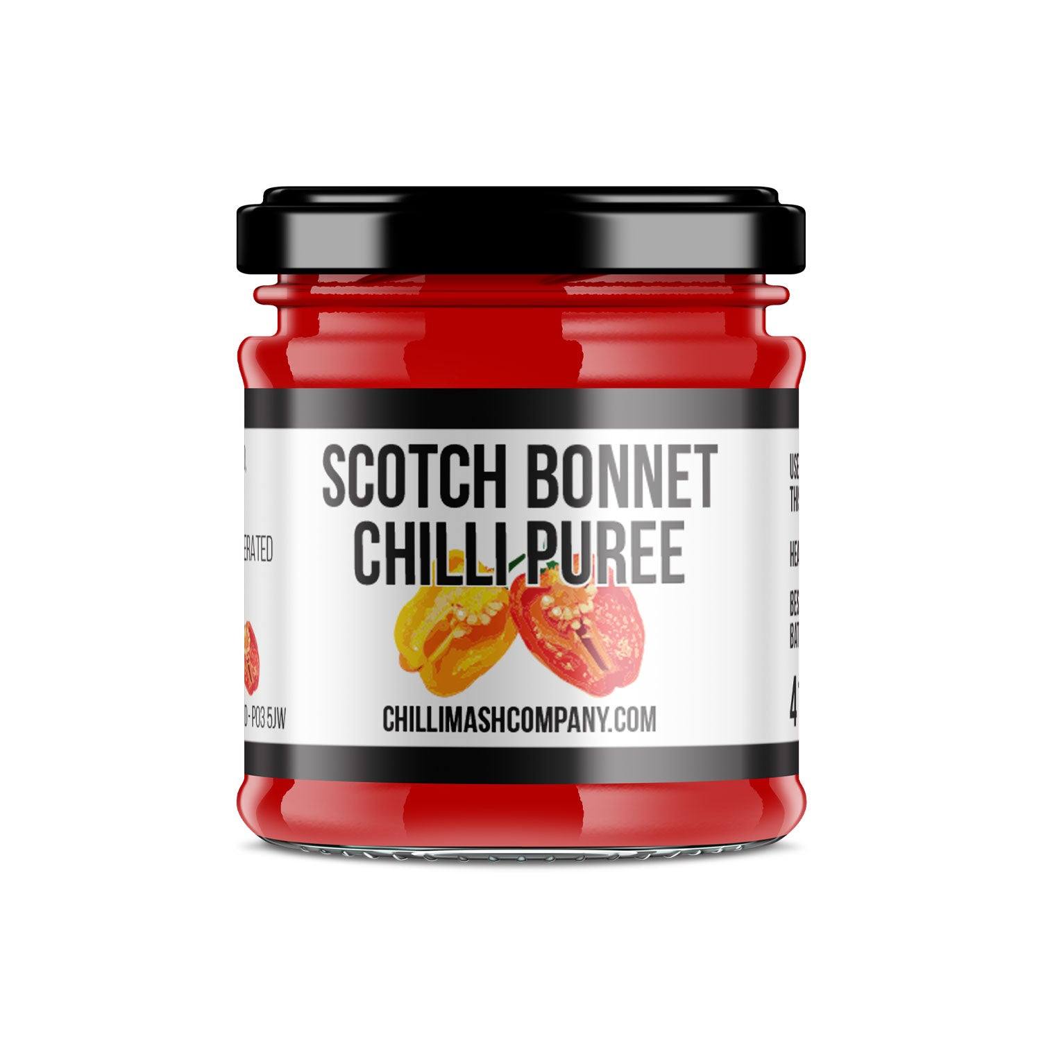 Scotch Bonnet Chilli Puree Free Gift | Chilli Mash Company | 41ml - One Stop Chilli Shop