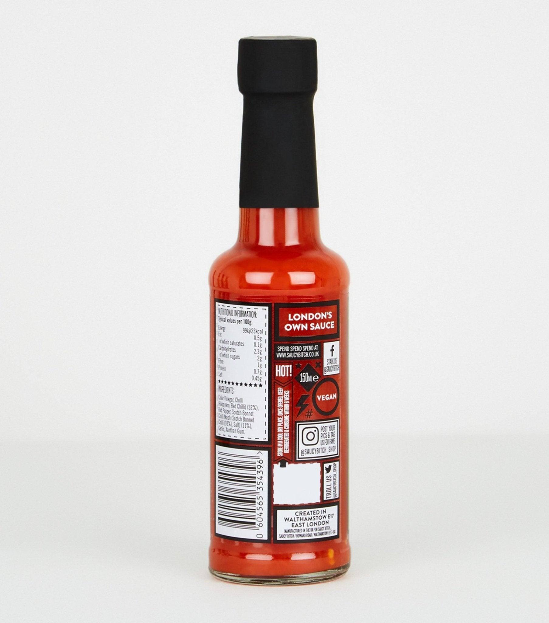 Triple X | 150ml | Saucy Bitch | London's Own Hot Sauce - One Stop Chilli Shop